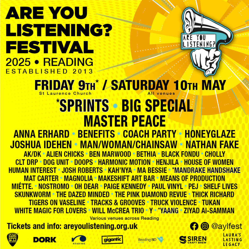 AYL 25 full lineup artwork
